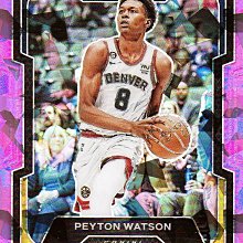 【桃6-0997】PEYTON WATSON (PINK) 2023-24 PRIZM