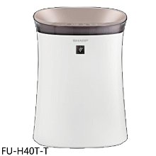 《可議價》SHARP夏普【FU-H40T-T】9坪空氣清淨機(7-11商品卡200元)