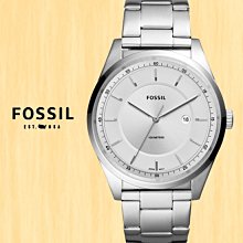 FOSSIL美國品牌MATHIS簡約紳士腕錶FS5424公司貨