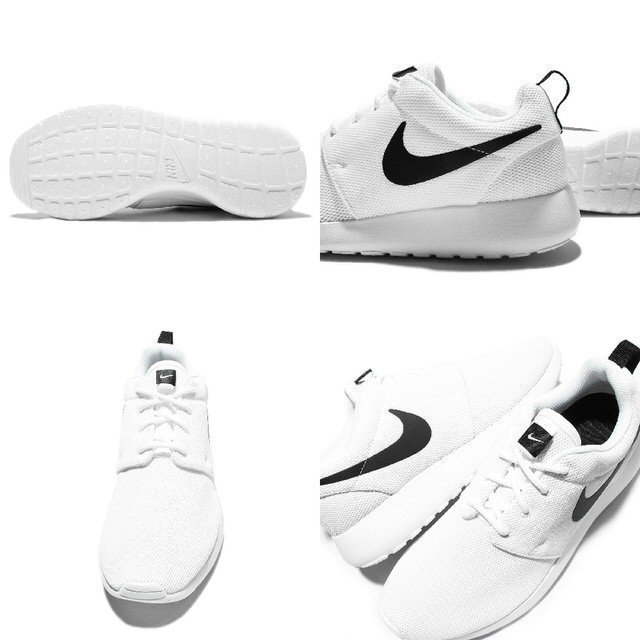 【Dr.Shoes】 免運 Nike Roshe One Run 白 黑 基本款 百搭 女鞋 844994-101