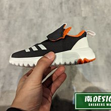 南🔥2022 8月 ADIDAS SURU365 運動鞋 可調式黏扣帶 網布 彈性中底 小童 黑橘 GY6675