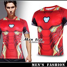 【Men Star】免運費 復仇者聯盟 3 奈米 鋼鐵人 avengers3 運動T桖 社團 團購 大量 零碼 短T服裝