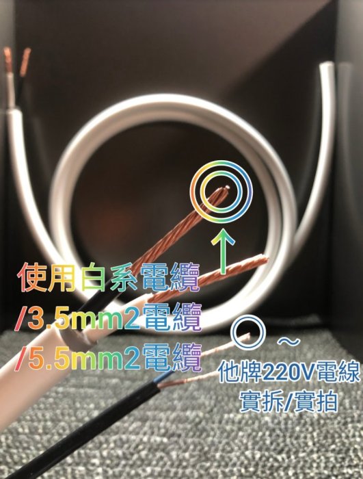 3米組 台灣110/220V延長線  H型公插頭轉H型母插頭 3.5芯電纜線 大功率 純銅芯