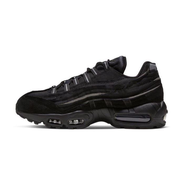 全新正品CDG x Nike Air Max 95 W 黑色UK6 25.5CM 川久保玲女鞋現貨