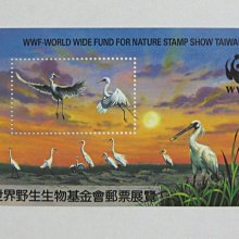 (9 _ 9)~-WWF-熊貓嘜小型張---1994年---世界野生生物基金會郵票展覽---外拍