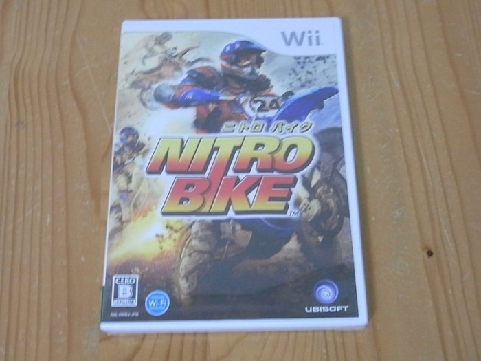 【小蕙館】Wii ~ Nitro Bike 爆衝機車 (純日版) 全新品