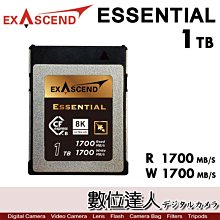 自取優惠 公司貨 Exascend Essential 系列 1TB CFexpress B / 1T 記憶卡