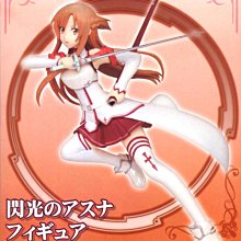 日本正版 景品 TAITO 刀劍神域 SAO 閃光的亞絲娜 模型 公仔 日本代購