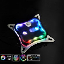 小白的生活工場*Bitspower CPU Block Summit M Acrylic Black - Digital