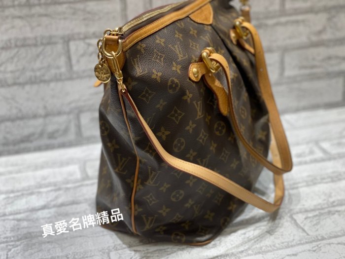 《真愛名牌精品》LV M40146 PALERMO GM 手提/斜背兩用包 **82成新**(59443)