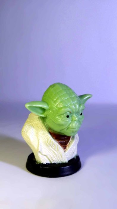 A-203 櫃 現況品 ： STAR WARS 星際大戰 半身頭像 尤達 YODA 　富貴玩具店