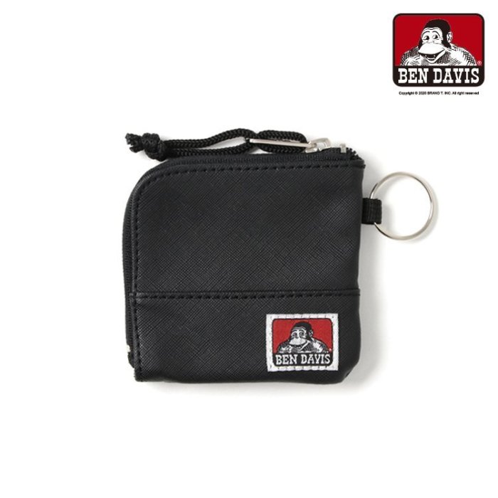 【Brand T】免運 BEN DAVIS COIN CASE 猿人 LOGO 零錢包 萬用包 卡片夾 白標 BD068