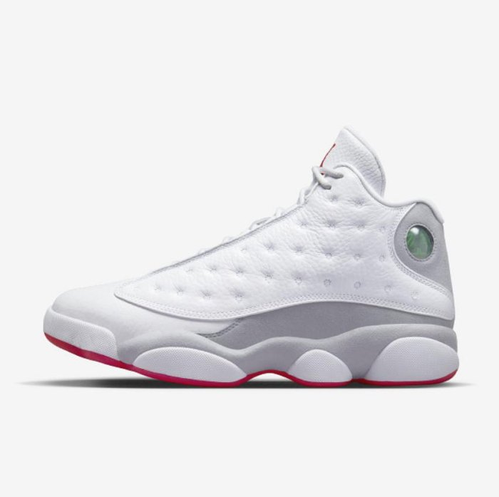 AIR JORDAN 13 RETRO 白灰 414571-160。太陽選物社