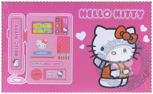 ☆Babyの遊樂園☆ HELLO KITTY 公共電話 原版 (可當存錢筒) 玩具 益智 教具