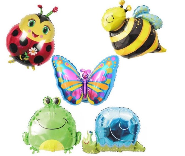 昆蟲造型鋁箔氣球H28~瓢蟲 卡通造型 幼稚園園遊會生日 會場布置 慶生 活動裝飾