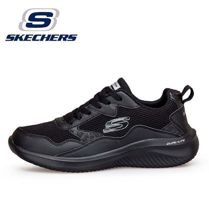 斯凱奇 Skechers DUAL-LITE 2023新款 男士大碼運動鞋 女士繫帶休閒鞋 記憶鞋墊