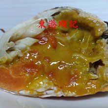 東港順記   野生  大紅蟳  鮮甜的蟳肉  飽滿濃醇的蟹黃蟹膏卵黃  月子首選  年節送禮  禮盒