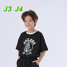 J3~J4 ♥上衣(BLACK) JERMAINE-2 24夏季 ELK240412-120『韓爸有衣正韓國童裝』~預購