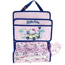 ♥小花花日本精品♥Hello Kitty 車用椅背收納袋~3