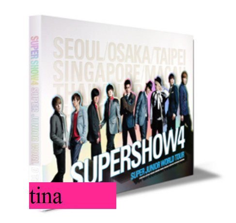 Super Junior - Super Show 4 Concert Photobook韓國原版四巡演唱會