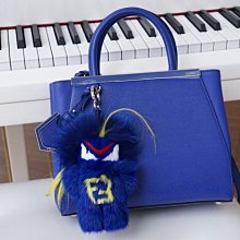 Fendi 8BH253 2Jours Mini 小型「永恒」雋永形象的手提包 閃電藍