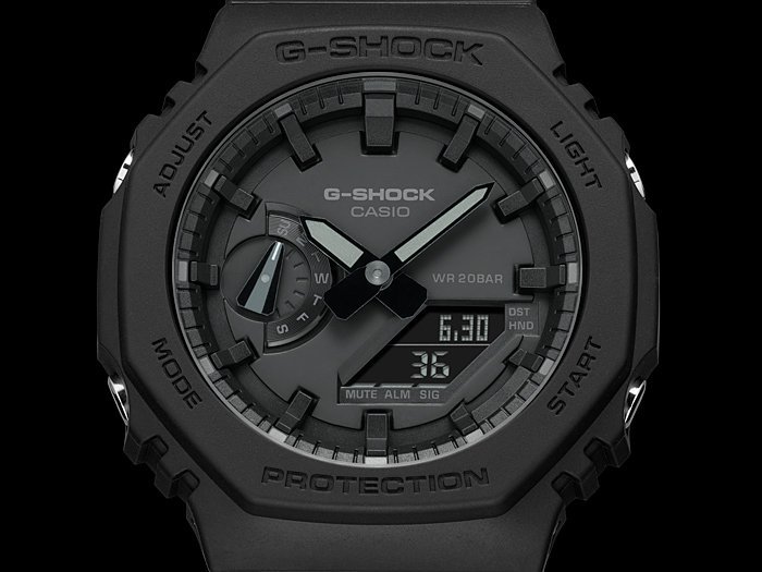 金台鐘錶】CASIO卡西歐G-SHOCK 超人氣的八角錶殼設計防水200米農家橡樹