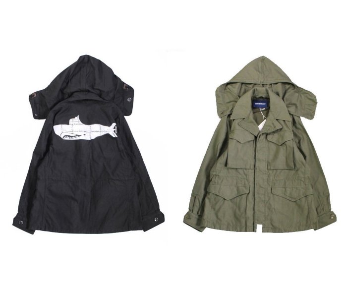 希望商店】DESCENDANT 1943 SATIN JACKET M65 17AW 機械潛水艇夾克