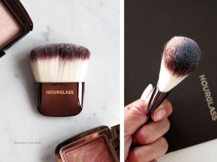 [韓國免稅品代購] Hourglass 扁形蜜粉刷 打亮修容刷 Ambient Powder Brush