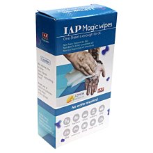 【小鳥的店】IAP 魔術方巾 6片/盒裝 抗菌版 清潔 保濕 可自然溶解 節省時間