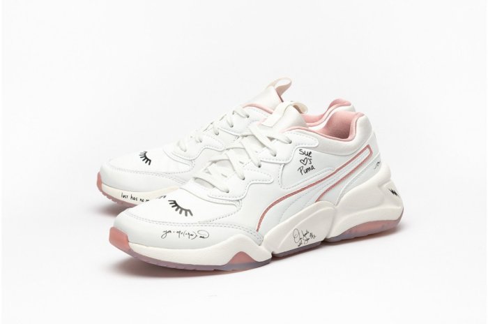 POMELO柚  Sue Tsai x Puma Wmns Nova  白粉老爹鞋 聯名款 女 369878-01