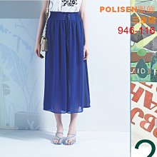 POLISEN聖路加設計師服飾(946-116)腰鬆緊綁帶造型雪紡寬褲原價3290元特價823元