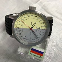( 格列布 ) 俄國 " 1957 史波尼克 " 24小時制 " 機械錶 -  AM - PM 系列 ( 50mm )