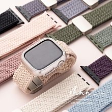 《FOS》日本 Apple Watch Series 9 8 7 6 5 SE 編織 錶帶 手錶 可愛 2024新款 熱銷 必買 禮物 送禮