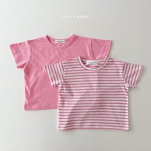 XS~XL ♥上衣(PINK) DAILY BEBE-2 24夏季 DBE240430-052『韓爸有衣正韓國童裝』~預購