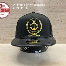 特價New Era 1920 A-Frame 9Fifty Snapback Anchor Leather皮革帽簷錨設計