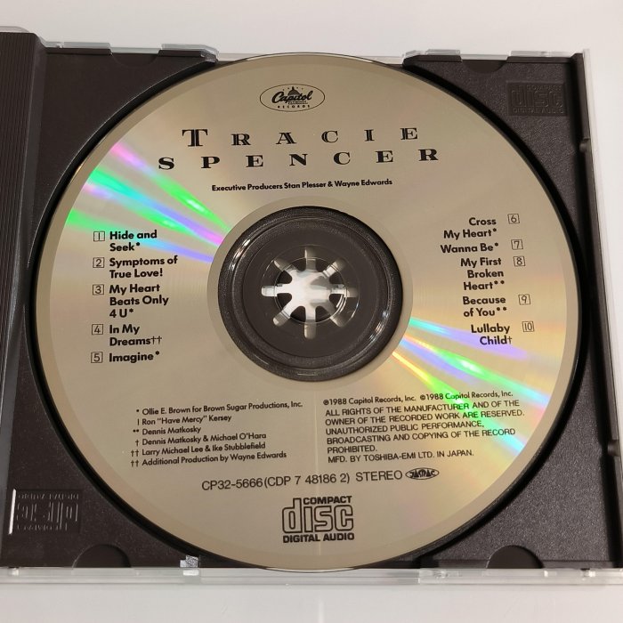 [大衛音樂] Tracie Spencer-Tracie Spencer 日盤