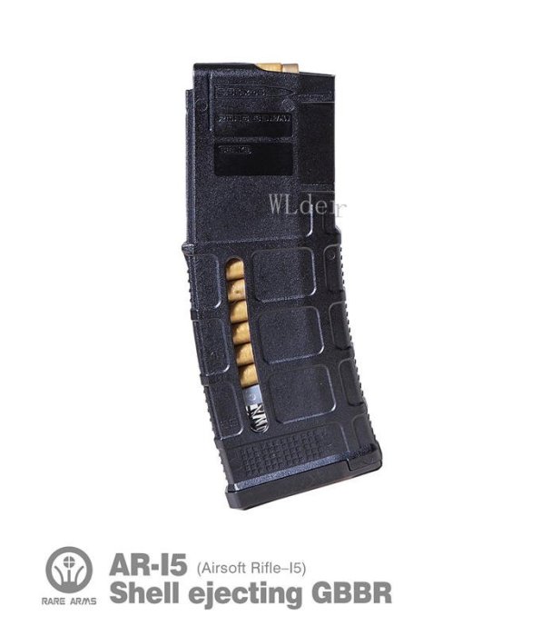 [01] Rare Arms AR15 GBBER 拋殼 CO2槍 彈匣 ( 跳殼彈夾BB槍BB彈M4步槍M16卡賓槍