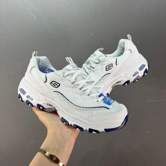 斯凱奇 SKECHERS女鞋 D'Lites 熊貓鞋 厚底鞋 奶茶熊系列 復古老爹鞋 增高休閒鞋 時尚 百搭 可愛款