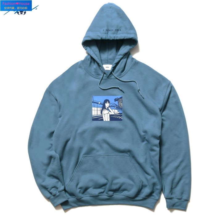 破格値2024SOPHNET. KYNE TOKYO 2 HOODIE BLUE XL トップス