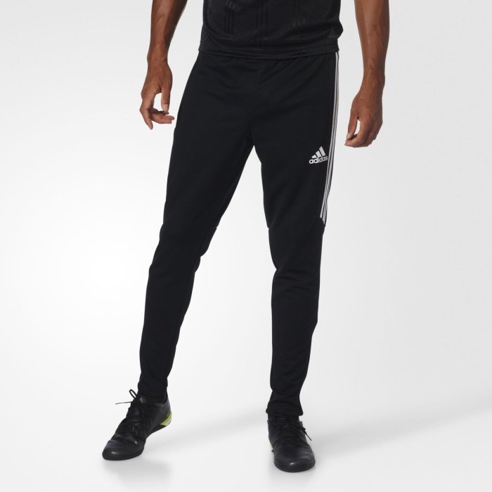 Adidas 愛迪達 Tiro 17SS Tango Skinny Joggers BS3693 黑白運動褲 快乾 足球