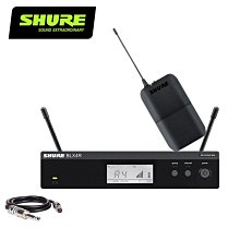 SHURE BLX14R 無線樂器收音系統-吉他/貝斯/靜音提琴均適用-原廠公司貨