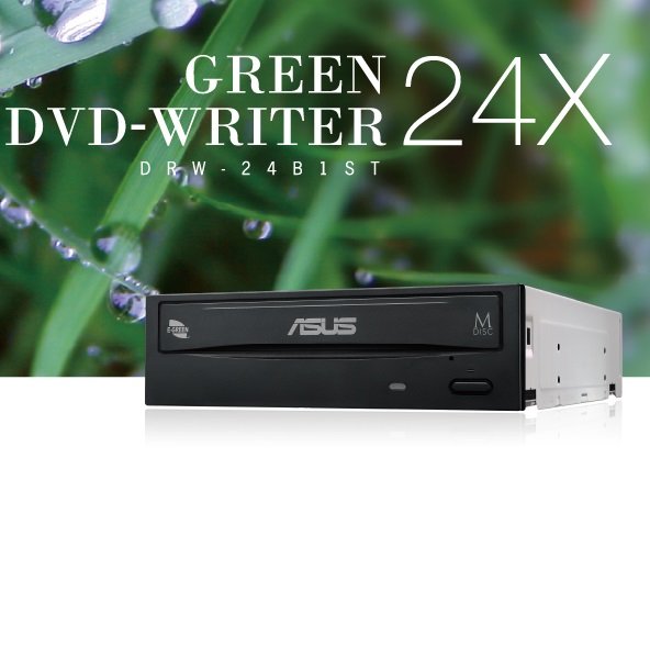 現貨】全新 ASUS 華碩 DRW 24B1ST 24X DVD 內接式 燒錄機 光碟機 支 M-Disc 公司貨享保固