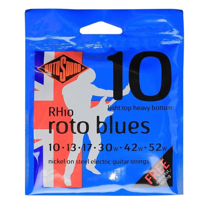 小叮噹的店 英國ROTOSOUND RH10 電吉他弦(10-52) NICK 旋弦公司貨