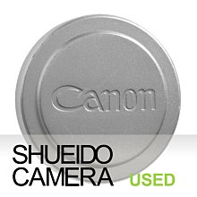 集英堂写真機【全國免運】良上品 CANON 42mm 早期金屬鏡頭前蓋 銀 LTM L39 LEICA 20270