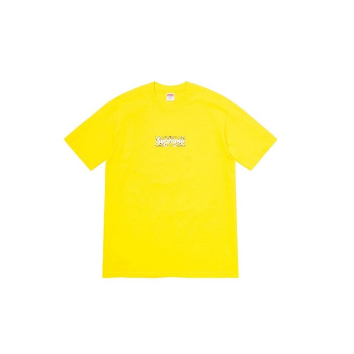 シュプリーム　Bandana Box Logo Tee Yellow