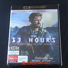 [藍光先生UHD] 13小時：班加西的秘密士兵 UHD+BD 雙碟限定版 13 Hours