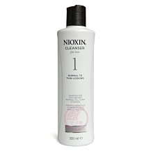 便宜生活館【洗髮精】NIOXIN 耐奧森(麗康絲)1號潔髮露300ml 輕微落髮/無染燙專用 全新公司貨 (可超取)