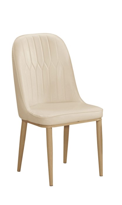 鴻宇傢俱~(RD)899-5 奇洛基米色皮餐椅 此為R系列產品可另享折扣