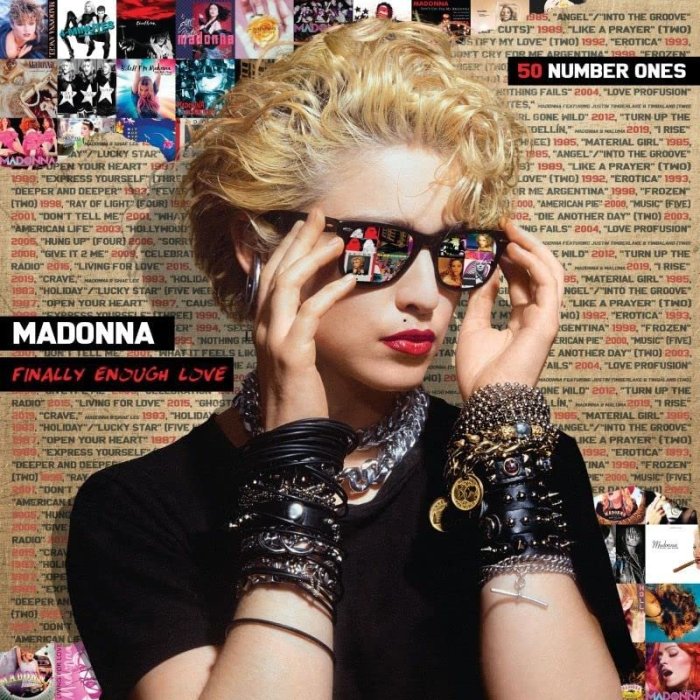特優代購 Madonna 瑪丹娜 Finally Enough Love 50 Number Ones 混音 CD 日版