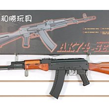 JHS（（金和勝 生存遊戲專賣））台製 ICS AK74 實木版 電動槍 ICS-36